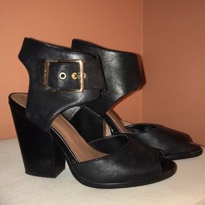 Peep Toe Heels